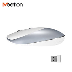 Meetion MT-R600 2.4G Ασύρματο Ποντίκι / Ασημί