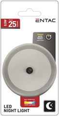 Entac Φωτάκι Νυκτός 0.5W Στρογγυλό Ψυχρό Λευκό