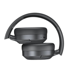 XO BE53 Ακουστικά Κεφαλής Bluetooth Tough Style με Περιστρεφόμενη Στέκα & ANC Μαύρα