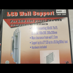 CMW-208F Επιτοίχια Βάση Τηλεόρασης LCD έως 37"