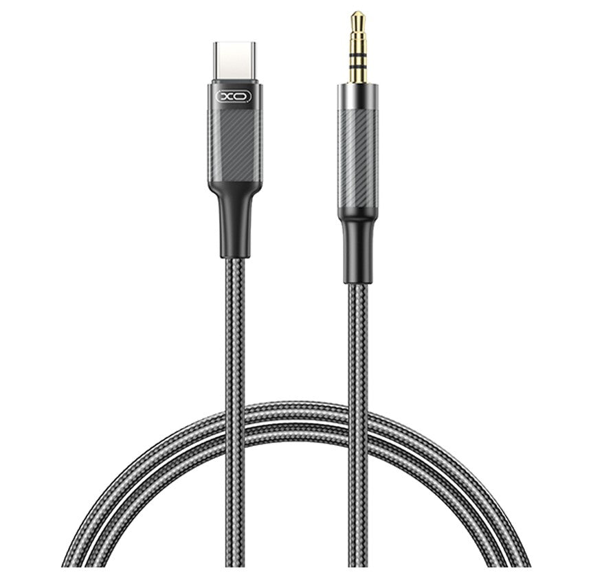 XO NB-R279B Type-Cσε 3.5 Καλώδιο Ήχου Μαύρο