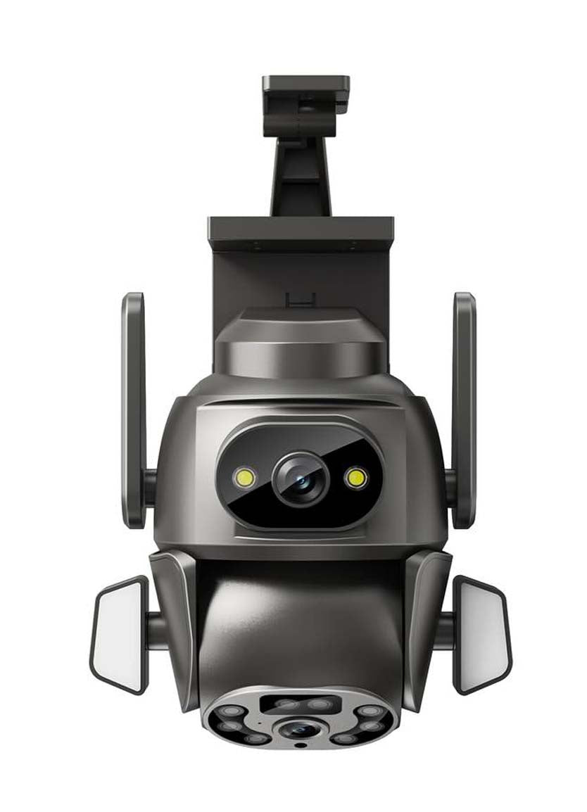 XO CR04 400W Κάμερα Παρακολούθησης Pixel με Διπλή Οθόνη Εξωτερικού Χώρου Dome