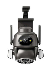 XO CR04 400W Κάμερα Παρακολούθησης Pixel με Διπλή Οθόνη Εξωτερικού Χώρου Dome