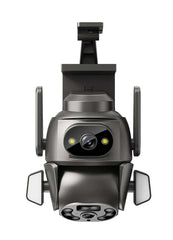 XO CR04 400W Κάμερα Παρακολούθησης Pixel με Διπλή Οθόνη Εξωτερικού Χώρου Dome