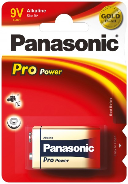 Panasonic Μπαταρία Pro Power 6LR61 9V (1τμχ)