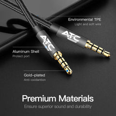 Καλώδιο ATC HQ 3.5mm 4 Pin Αρσενικό / Αρσενικό 1.5m