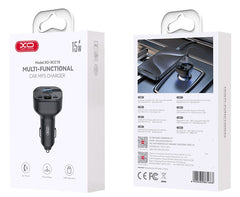 XO BCC18 Smart Bluetooth MP3 Φορτιστής Αυτοκινήτου Type-C 3A