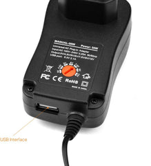 Τροφοδοτικό 30W 12V/2.5A Switching με 6 Κεφαλές