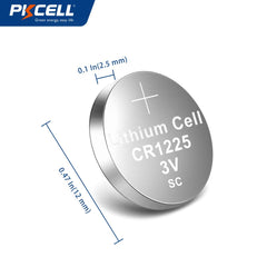 Pkcell Μπαταρία Κουμπί Λιθίου CR1225-1B (1τμχ)