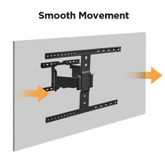 Brateck Βάση Τηλεόρασης Επιτοίχια LPA72-464 37" - 90" Ultra Slim
