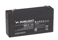 Sunlight Μπαταρία Μολύβδου 6V 1.3A