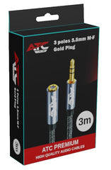 Καλώδιο ATC HQ 3.5mm M/ F 3m
