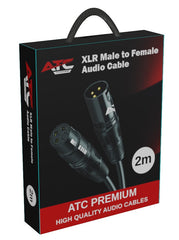 ATC Καλώδιο Ήχου XLR HQ Canon M/F 2m