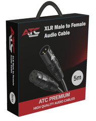 ATC Καλώδιο Ήχου XLR HQ Canon M/F 5m