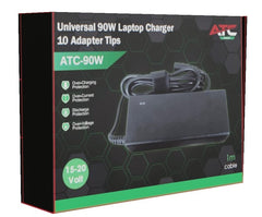 Τροφοδοτικό για Laptop 90W με 8 Κεφαλές