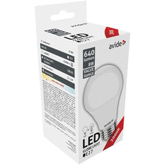 Avide Λάμπα Value LED Σφαιρική E27 8W WW 3000K