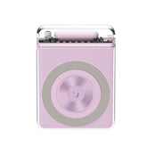 XO PR226 Mini Μαγνητικό Power Bank Γρήγορης Φόρτισης με Διαφάνεια και Φωτεινή Ένδειξη 10000mAh (Μωβ)