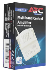 ATC Κεντρικός Ενισχυτής ATC-115 UHF/VHF 35dB/30dB