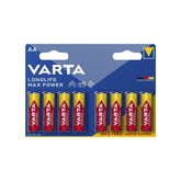 Varta Μπαταρίες Longlife Max Mignon AA B5+3