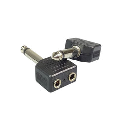 KAL Μετατροπέας 6.3mm Αρσενικό σε 3.5mm 2x Θηλυκό XS-P034