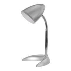 Avide Basic Φωτιστικό Γραφείου με C Βάση Ασημί