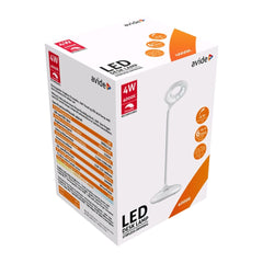 Avide LED Φωτιστικό Γραφείου Minimal Λευκό 4W