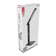 Avide LED Φωτιστικό Γραφείου Δερμάτινο με Ημερολόγιο Μαύρο 6W