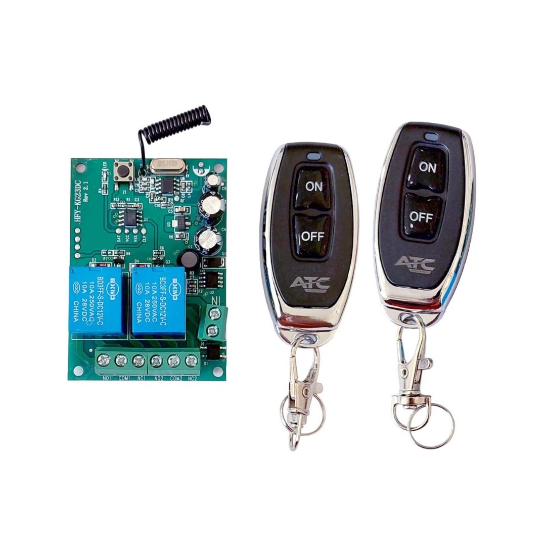 Δικάναλος Δέκτης Εντολών KIT (Με 2 Κοντρόλ) KG1285V