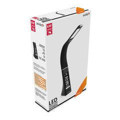 Avide LED Φωτιστικό Γραφείου Επαγγελματικό Δερμάτινο με Ημερολόγιο Μαύρο 6W