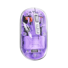 Meetion MT-BTM005 Ασύρματο Ποντίκι Μωβ