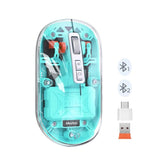 Meetion MT-BTM005 Ασύρματο Ποντίκι Πράσινο