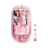 Meetion MT-BTM005 Ασύρματο Ποντίκι Ροζ
