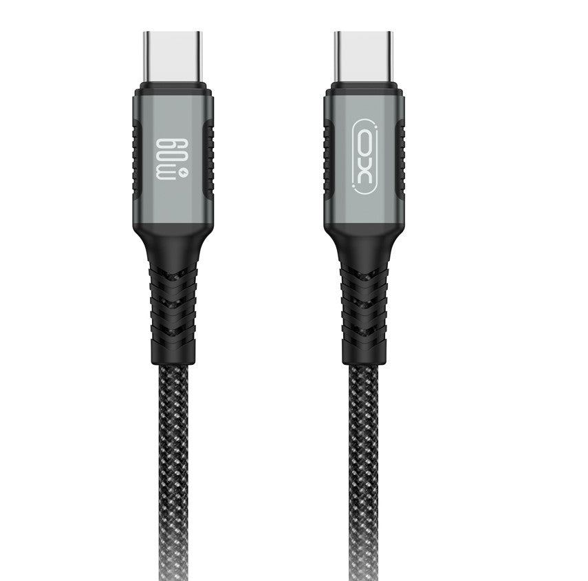 XO NB-Q267 Μαγνητικό Καλώδιο Δεδομένων Type-C σε Type-C 60W 1M