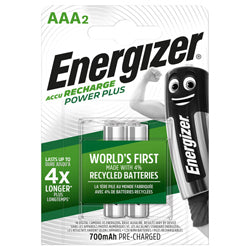 Energizer Επαναφορτιζόμενες Μπαταρίες AAA 700mAh (2τμχ)
