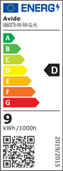 Avide Λάμπα LED Τύπου Φθορίου 9W G13 600mm NW 4000K HL 150lm/W (25τμχ)