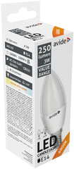 Avide Λάμπα LED Κερί 3W E14 Λευκό 4000K Value