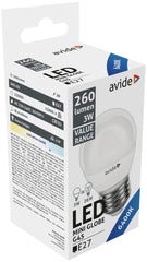 Avide Λάμπα LED Σφαιρική 3W E27 Ψυχρό 6400K Value