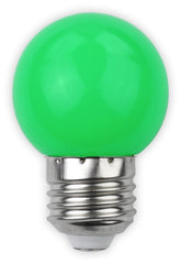 Avide LED Διακοσμητική Λάμπα G45 1W E27 Πράσινο