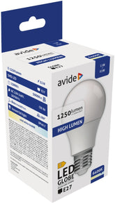 Avide Λάμπα LED Κοινή A60 11W E27 Ψυχρό 6400K