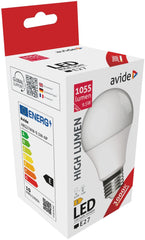 Avide Λάμπα LED Κοινή A60 9.5W E27 Θερμό 3000K High Lumen
