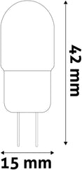 Avide Λάμπα LED 2W G4 160° Θερμό 3000K