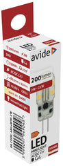 Avide Λάμπα LED 2W G4 160° Θερμό 3000K