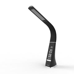 Avide LED Φωτιστικό Γραφείου Επαγγελματικό Δερμάτινο με Ημερολόγιο Μαύρο 6W