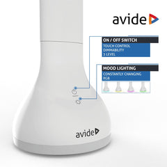 Avide LED Φωτιστικό Γραφείου RGB Mood Light Λευκό 4W