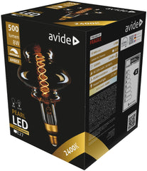 Avide Λάμπα LED Jumbo Pearl 8W E27 2400K Ντιμαριζόμενο 160x210mm