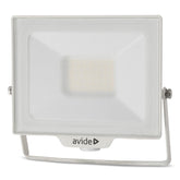 Avide Προβολέας LED SMD 30W NW 4000K με Δυνατότητα Προσθήκης Αισθητήρα PIR Λευκό