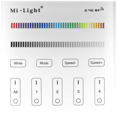 Avide Τηλεχειριστήριο Αφής RF Χωνευτό για LED Ταινία 12V RGB+W 4 Ζωνών / AC180-240V