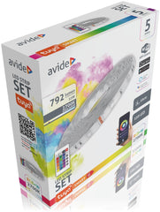Avide LED Ταινία Blister 12V 22W RGB+2700K IP65 5m WIFI TUYA + IR
