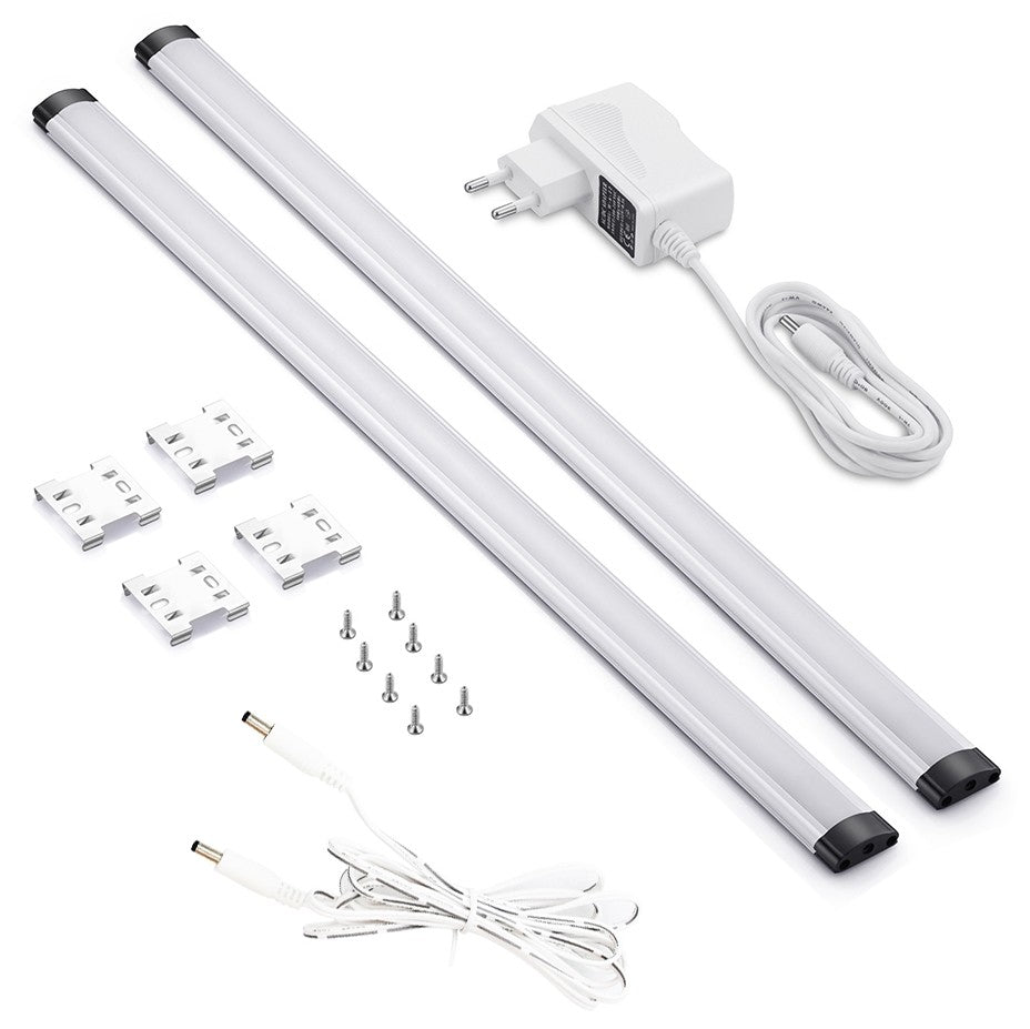 Avide LED Ταινία Φωτιστικό Ντουλαπιού 5W 4000K IP44 2X50cm + Αισθητήρας Κίνησης