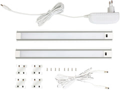 Avide LED Ταινία Φωτιστικό Ντουλαπιού 9W 4000K IP44 2X60cm + Αισθητήρας Κίνησης